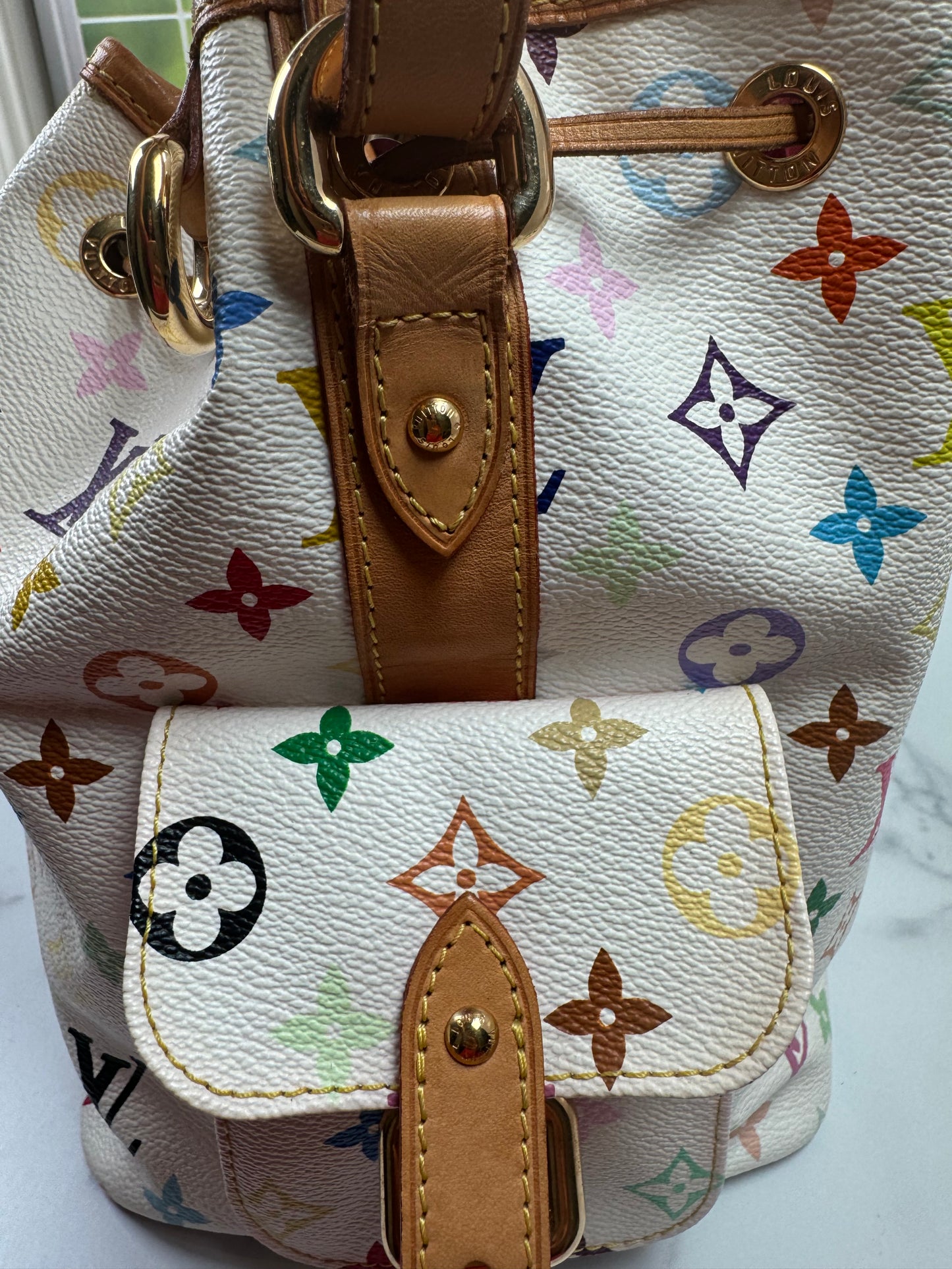 Preowned Louis Vuitton Neonoe Multicolor