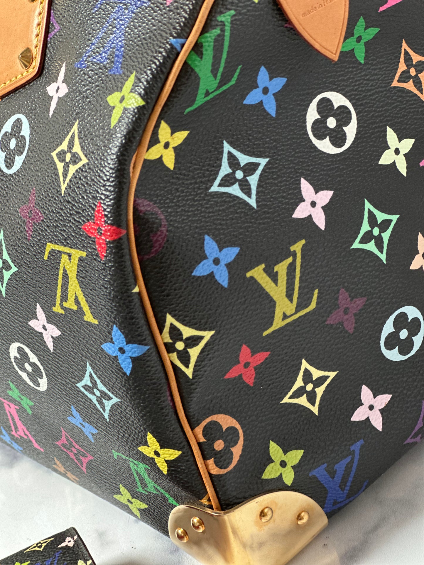 Pre-owned Louis Vuitton Speedy 30 Murakami and Wallet