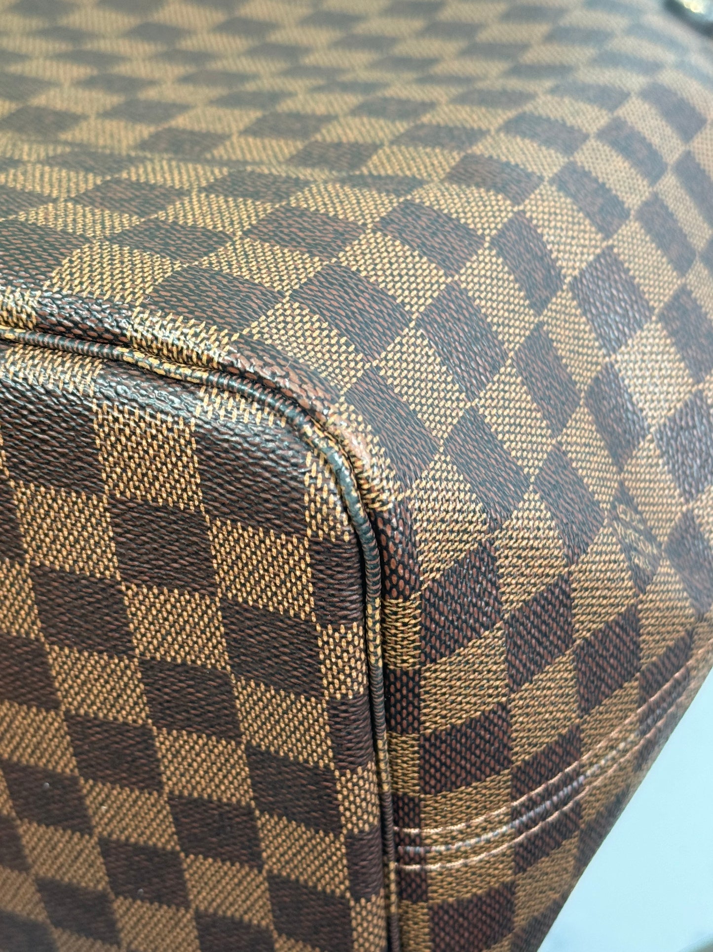 Preowned Neverful Damier Ebene GM size