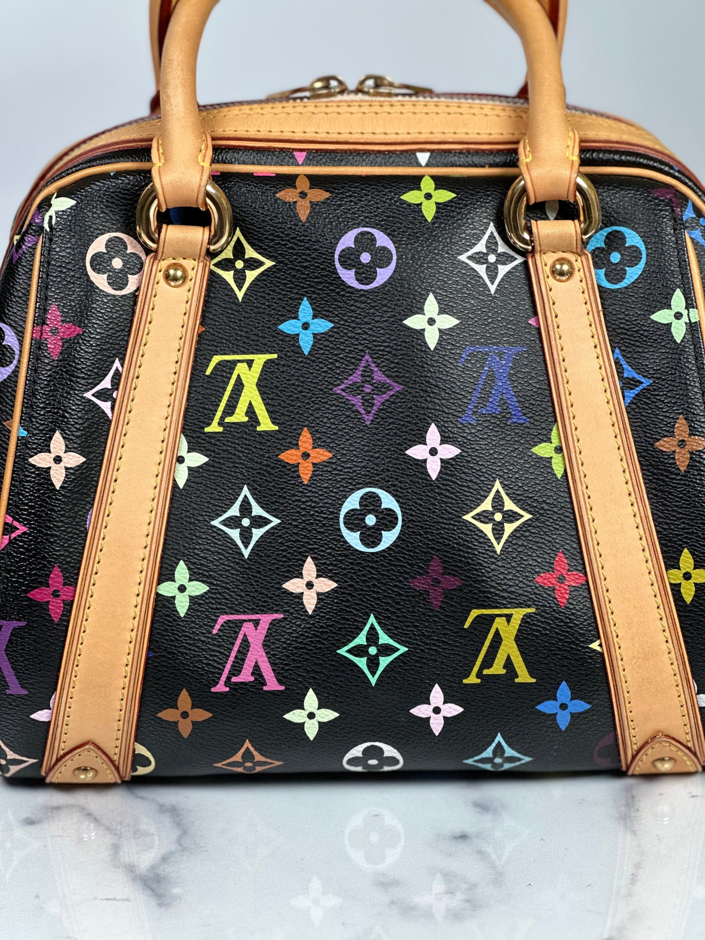 Pre-Owned Louis Vuitton Priscilla Multicolor