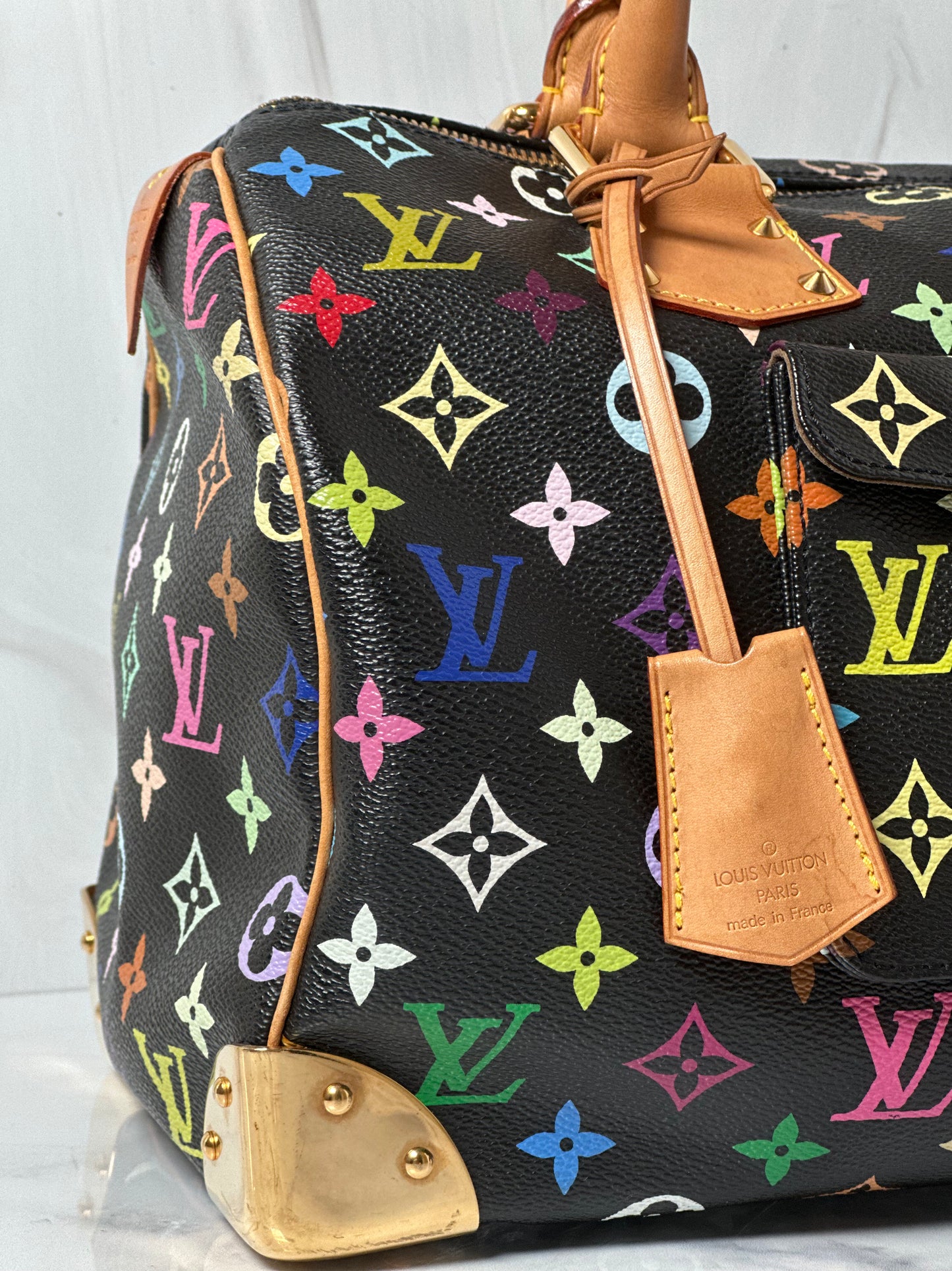 Pre-owned Louis Vuitton Speedy 30 Murakami and Wallet