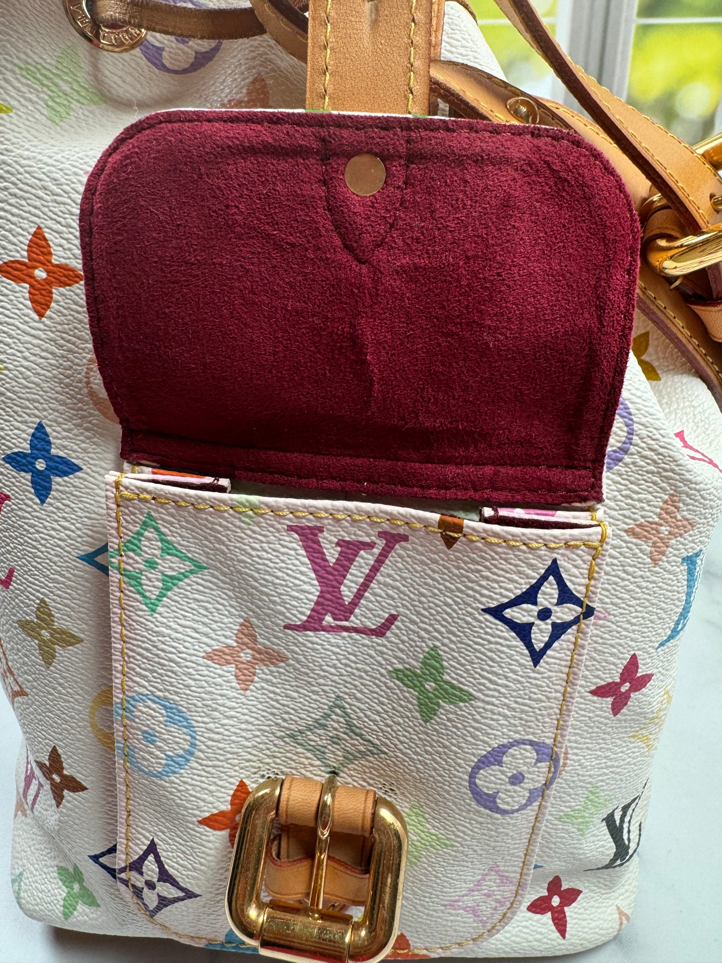 Preowned Louis Vuitton Neonoe Multicolor