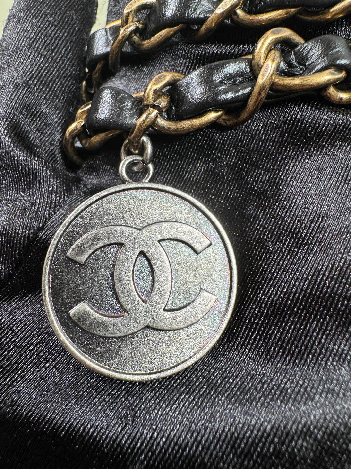 Preowned Chanel Medallion Medium Flap