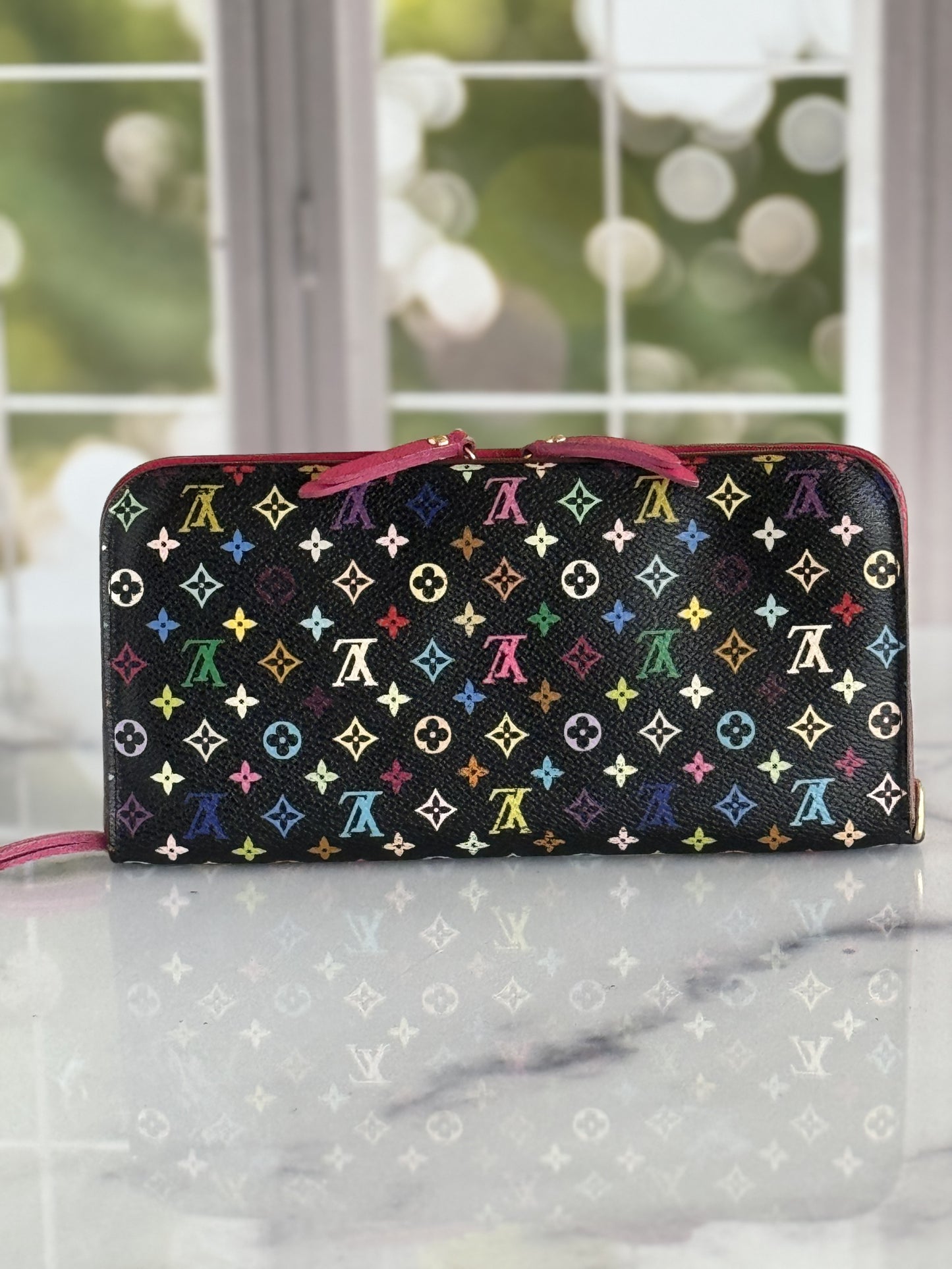 Pre-Owned Louis Vuitton Insolite Multicolor Long wallet