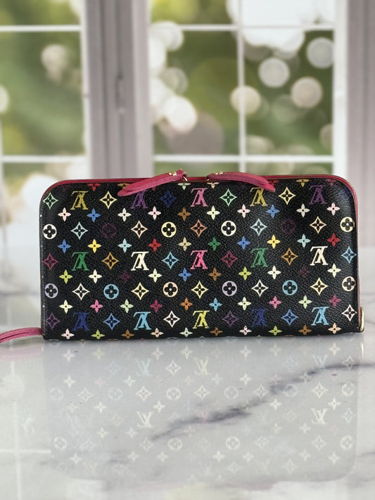 Pre-Owned Louis Vuitton Insolite Multicolor Long wallet