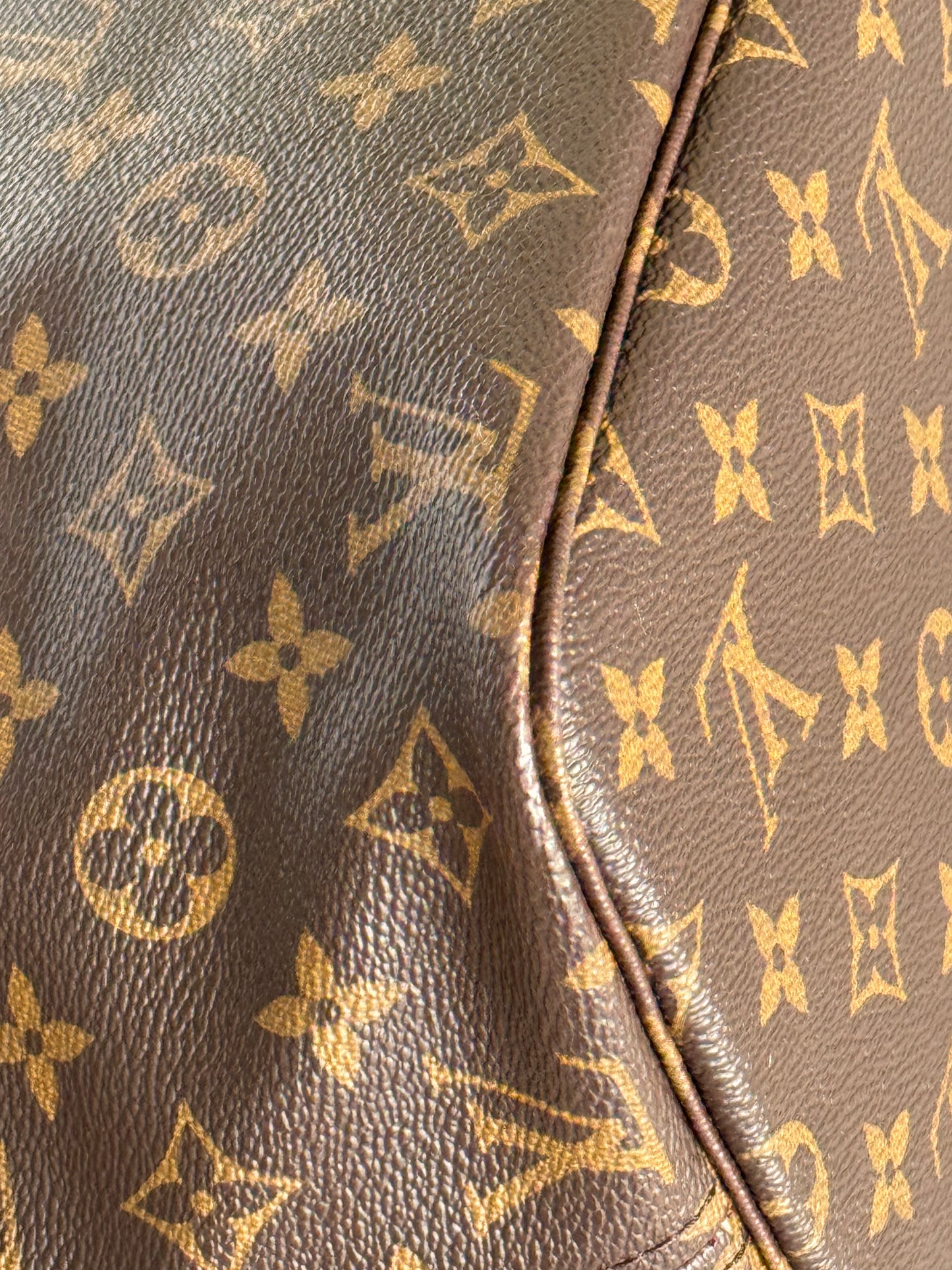 CA2109 Pre-Owned Louis Vuitton Neverful Mm size monogram