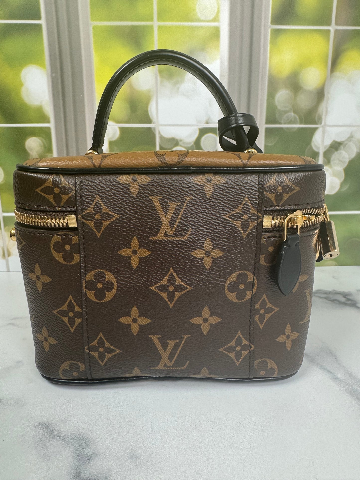 Preowned Louis Vuitton Vanity PM size