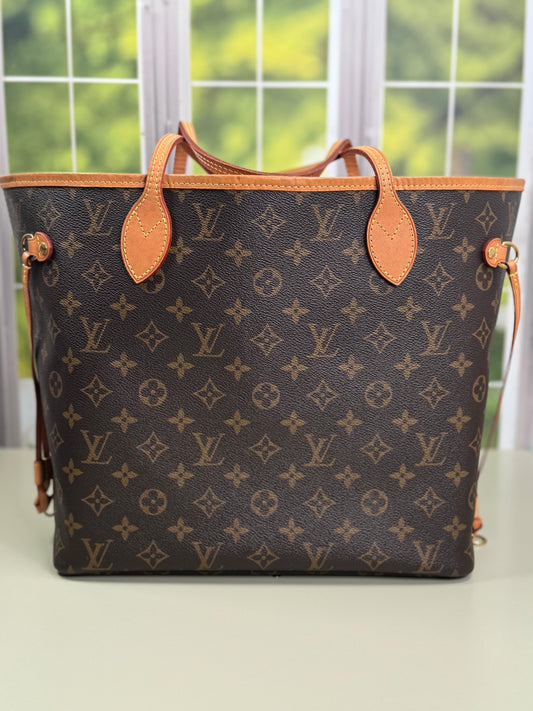 Preowned Louis Vuitton Neverful MM Size