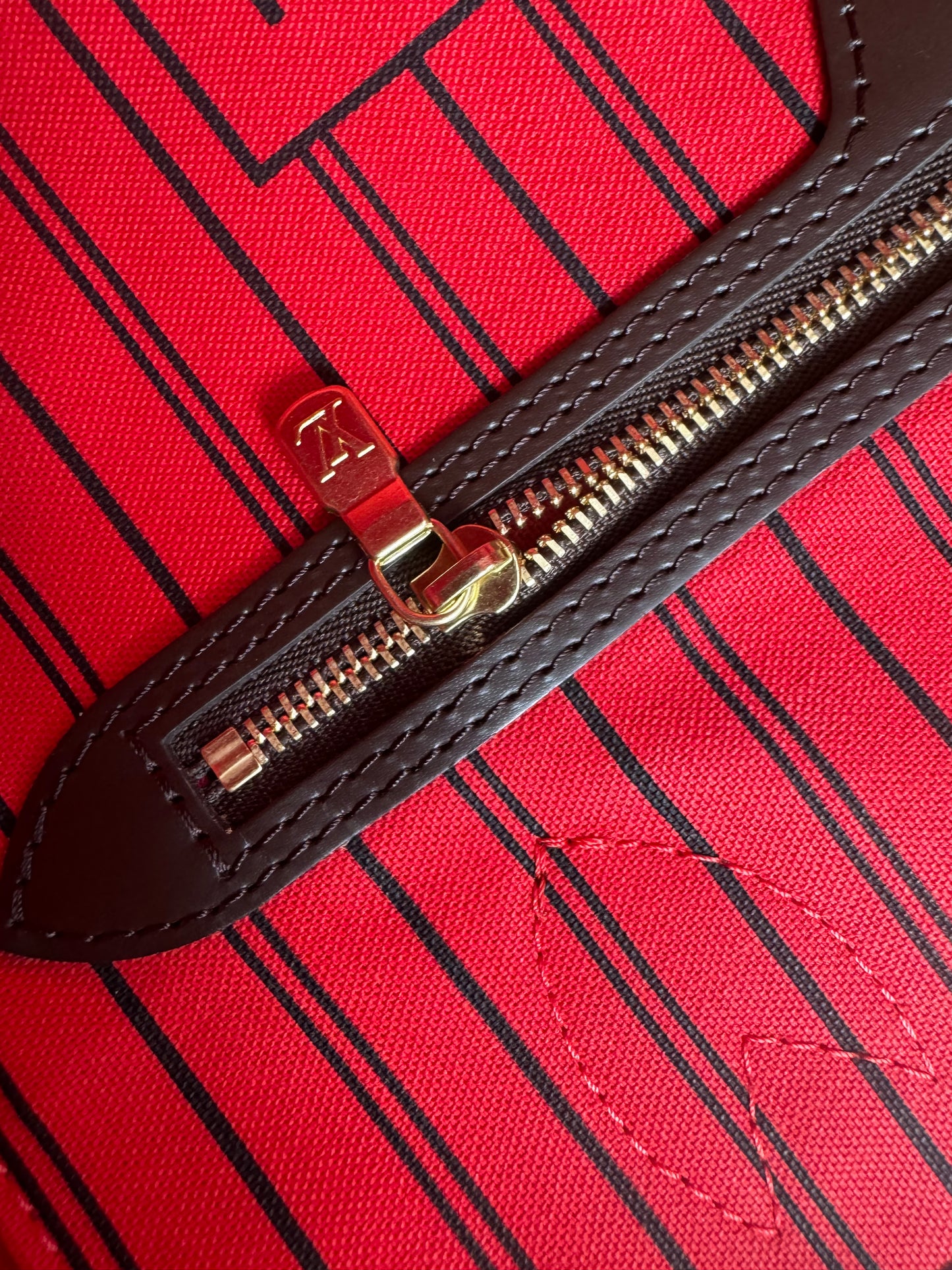 Preowned Neverful Damier Ebene GM size