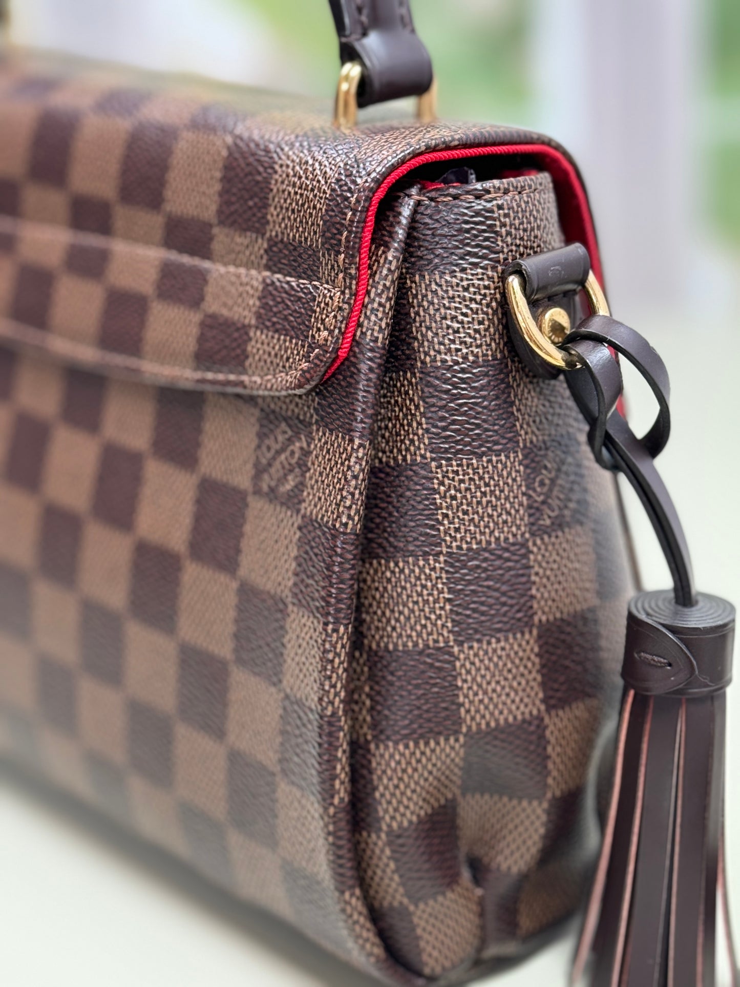 Preowned Louis Vuitton Croisette Damier Ebene