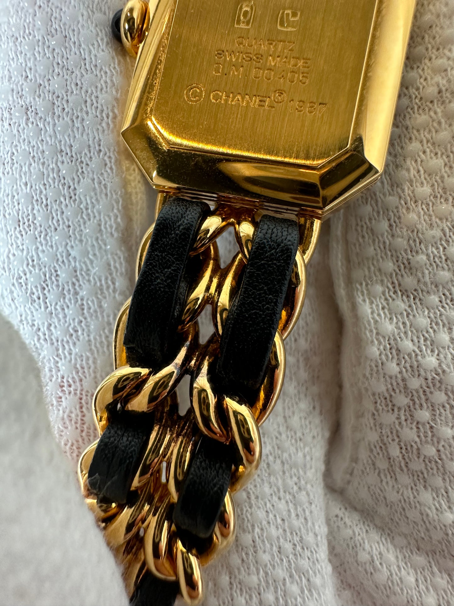 Preowned Chanel Premier Watch Gold Plated