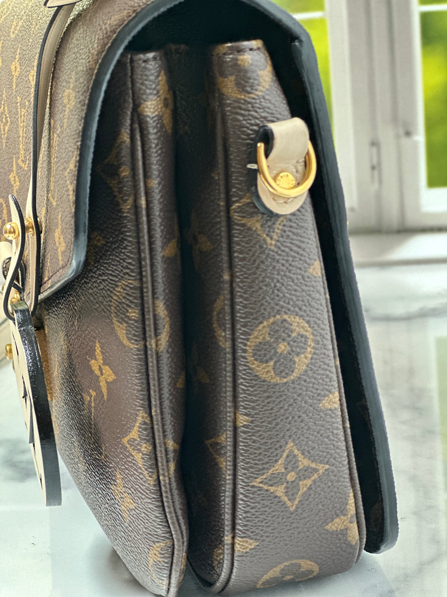 Preowned Louis Vuitton Braided Metis Hobo