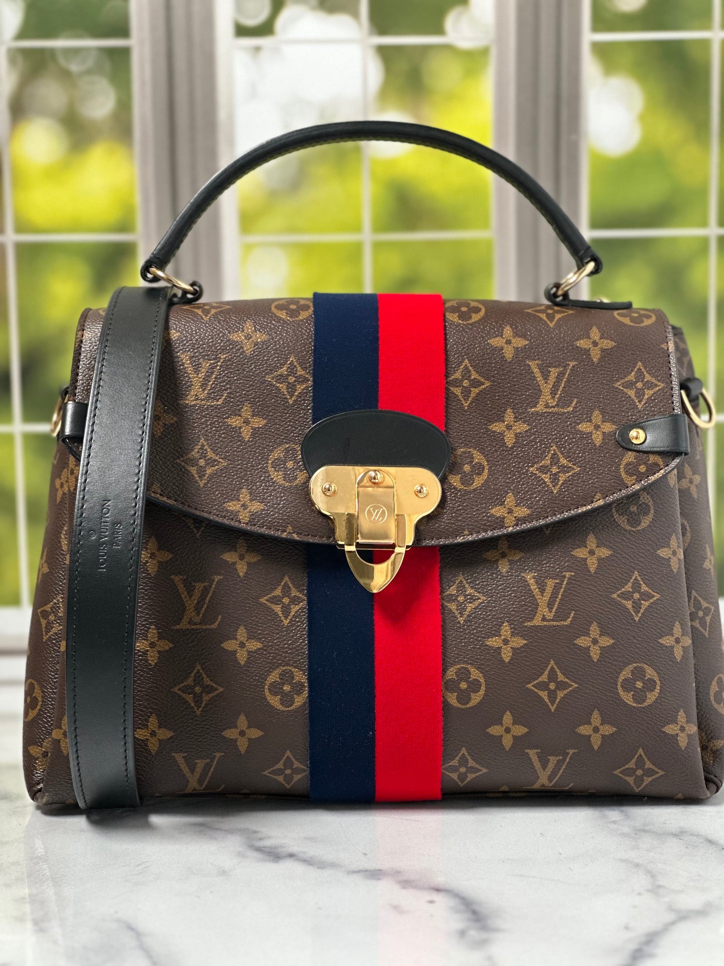 Preowned Louis Vuitton George MM size