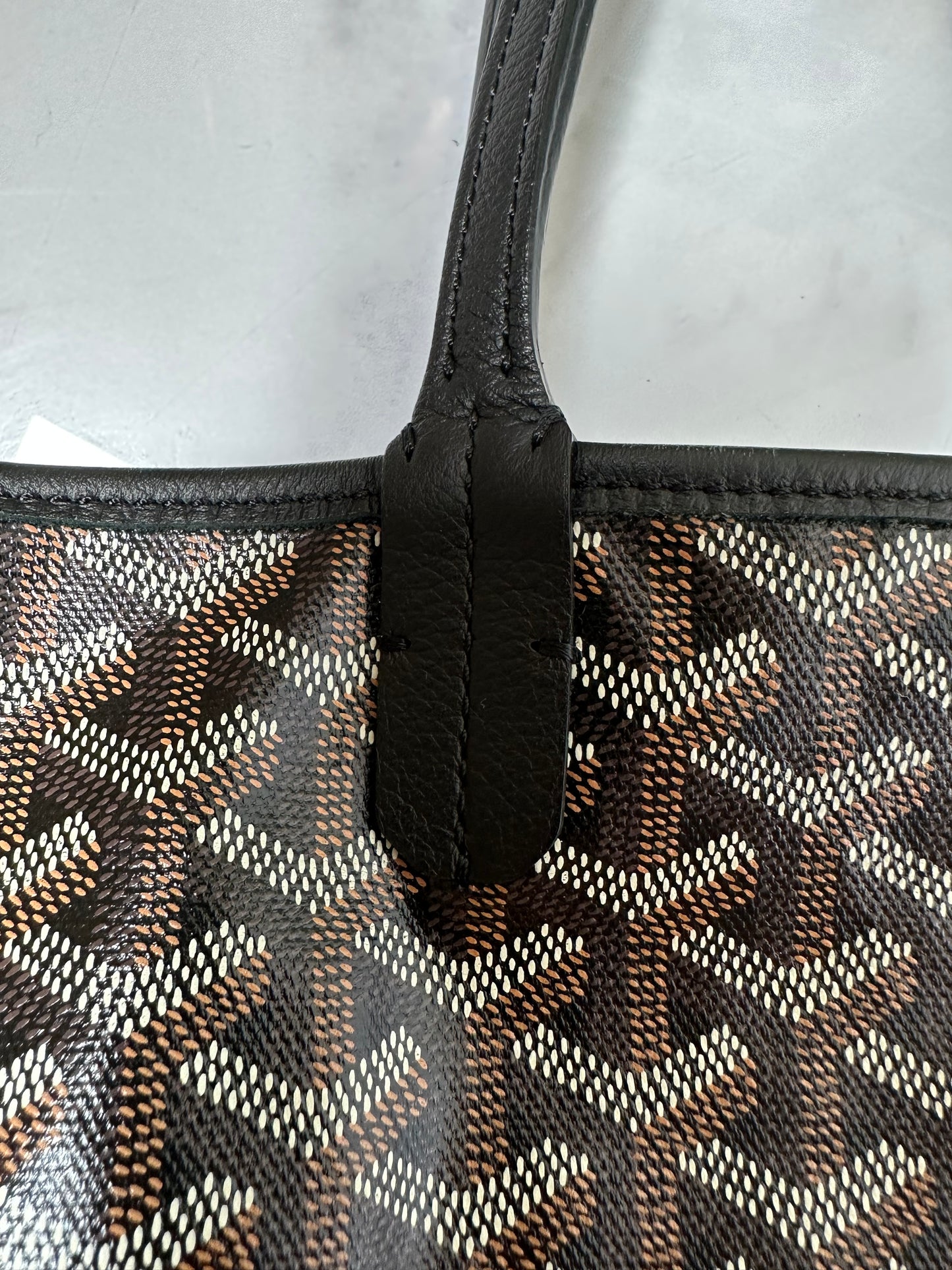 Preowned Goyard St Louis PM size Noir