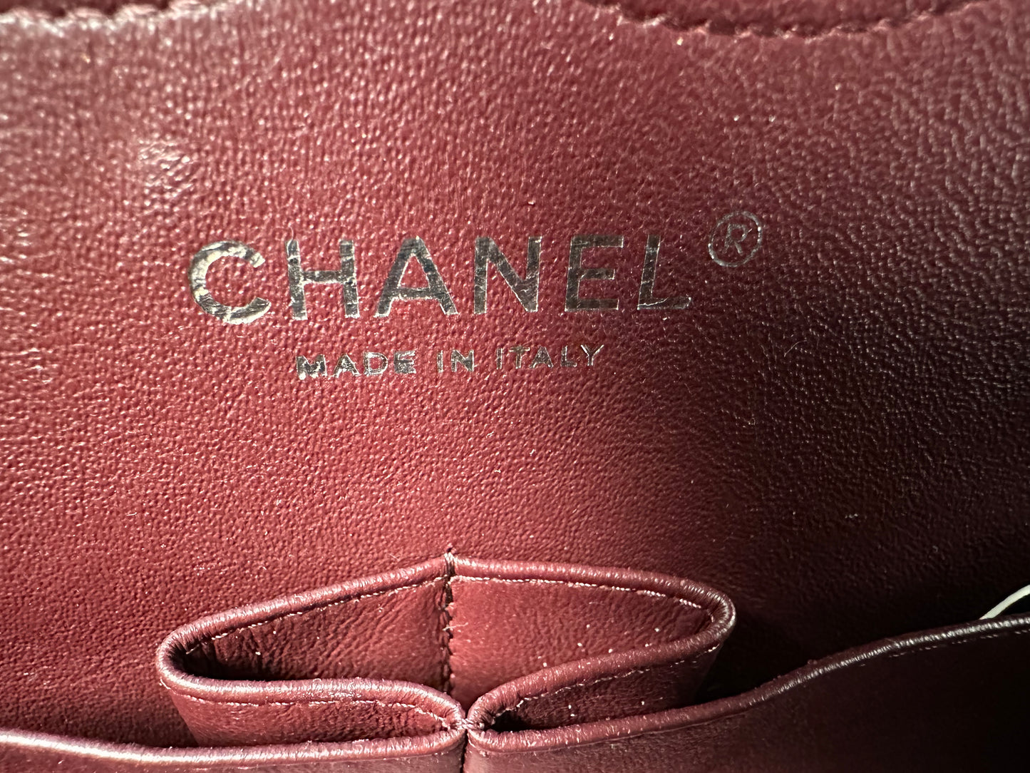 Preowned Chanel Classic Double Flap Jumbo Caviar Leather SHW  19449077