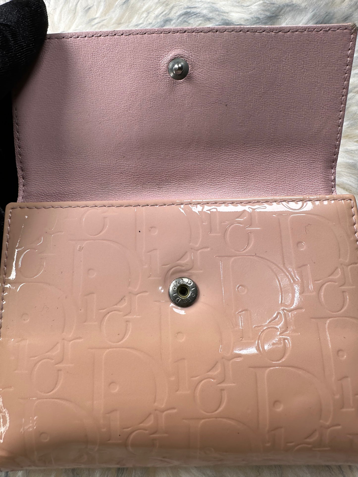 Preowned Christian Dior Compact Wallet