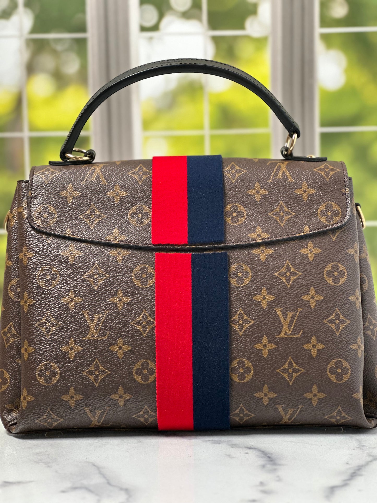 Preowned Louis Vuitton George MM size