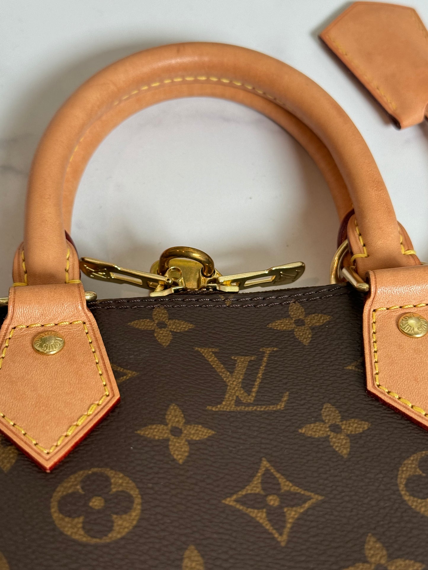 Preowned Louis Vuitton Alma Bb monogram