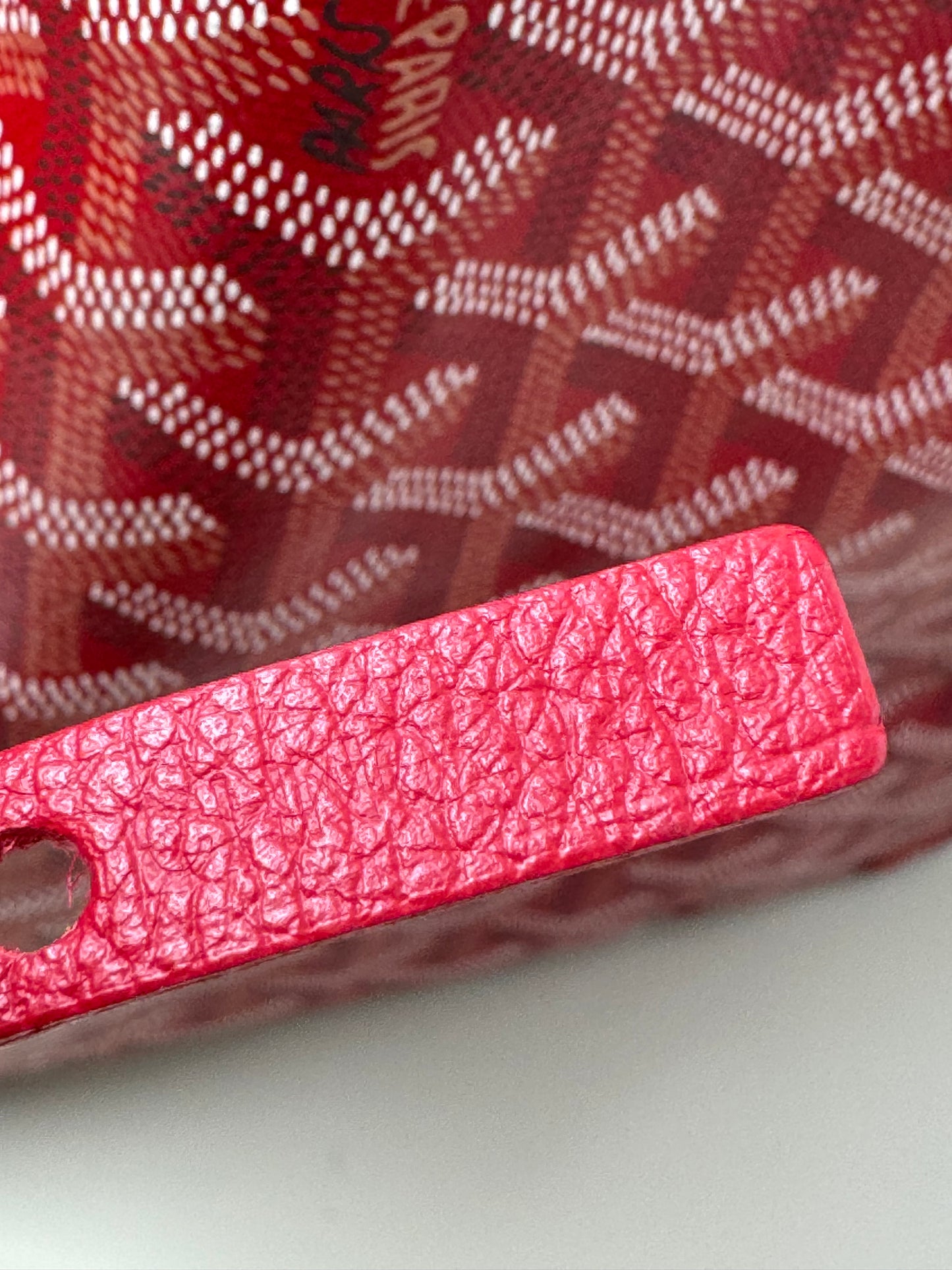 Preowned Goyard St Louis PM size Rouge(Red)