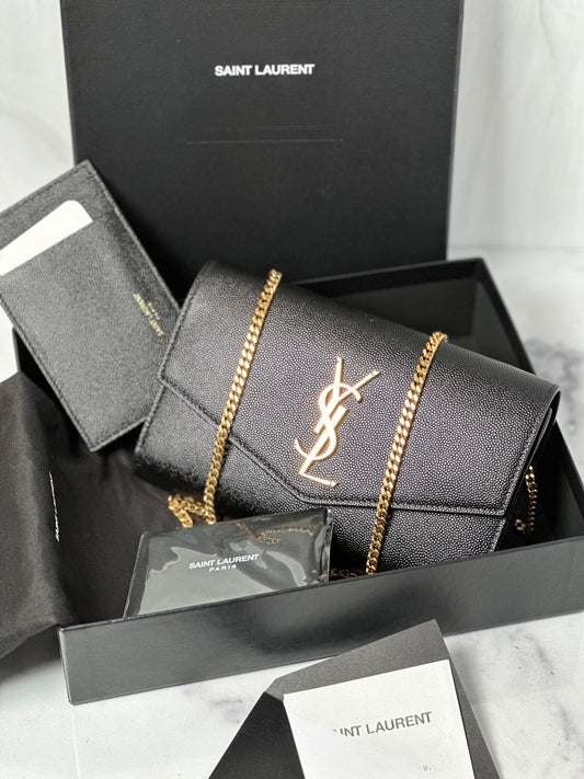 Pre-Owned YSL uptown wallet On chain