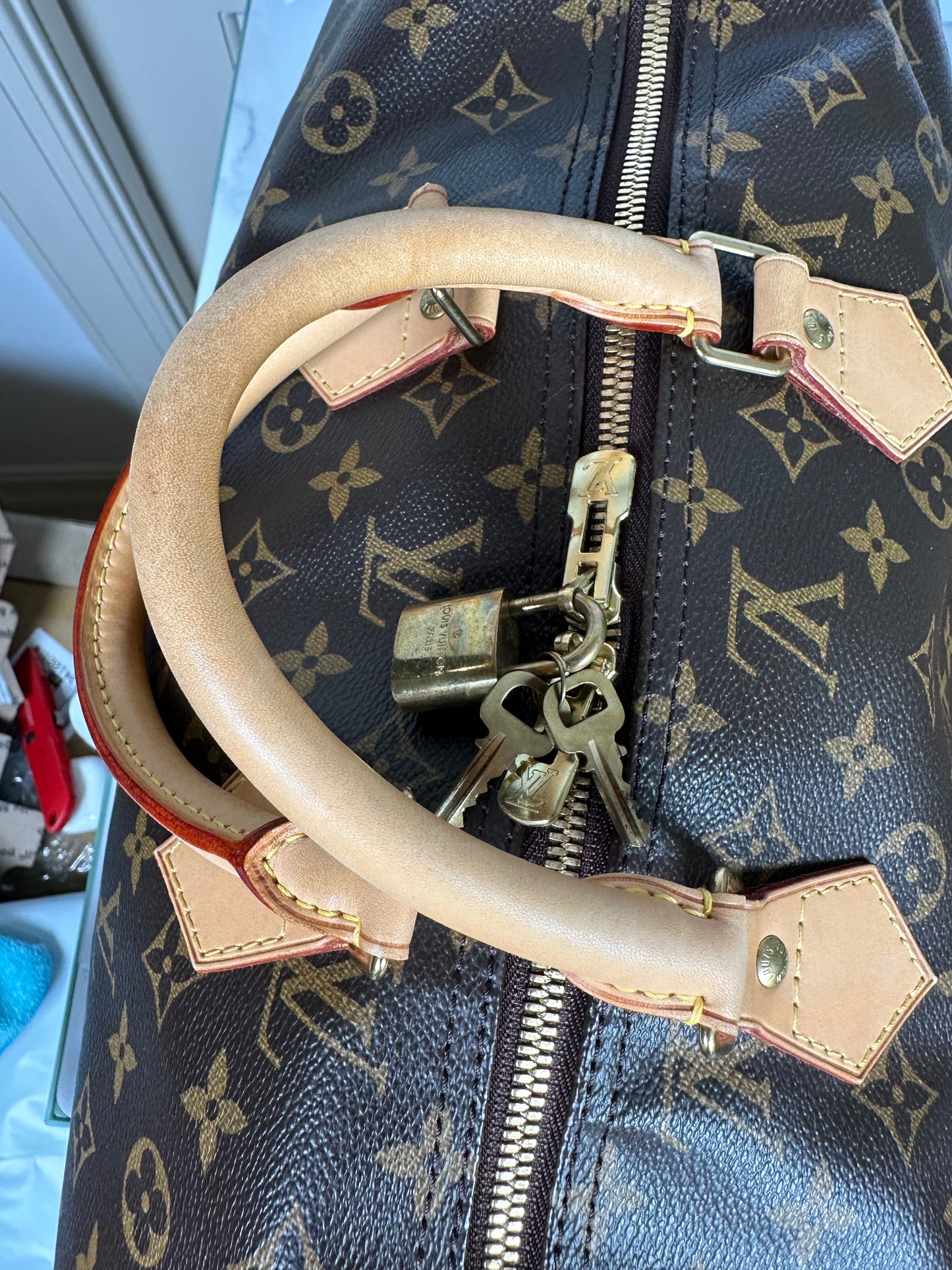 Pre-Owned Louis Vuitton Speedy 40 Monogram