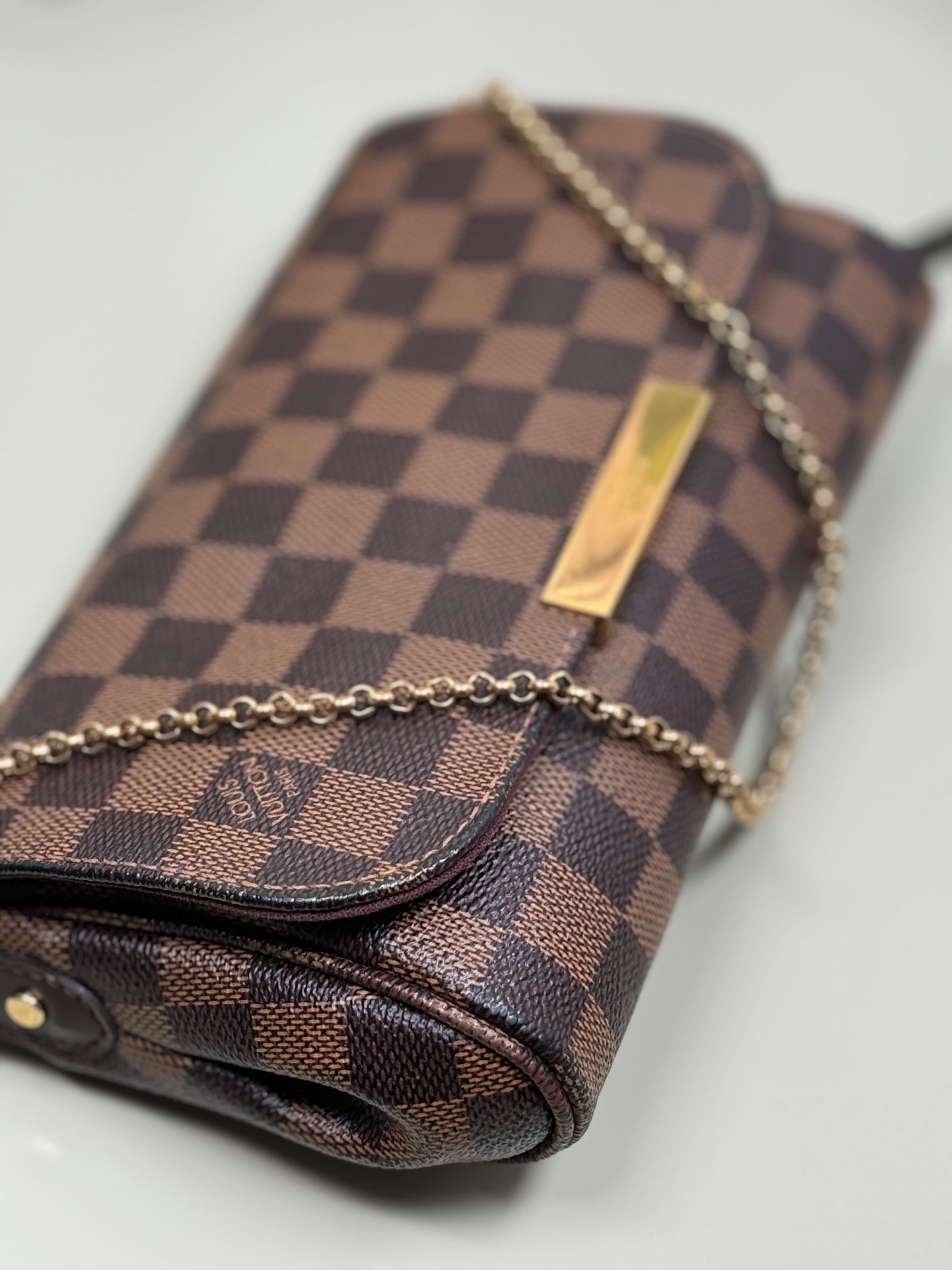 Preowned Louis Vuitton Favorite PM Damier Ebene