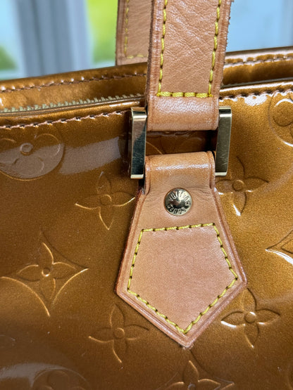 Preowned Louis Vuitton Houston Bag Monogram Vernis