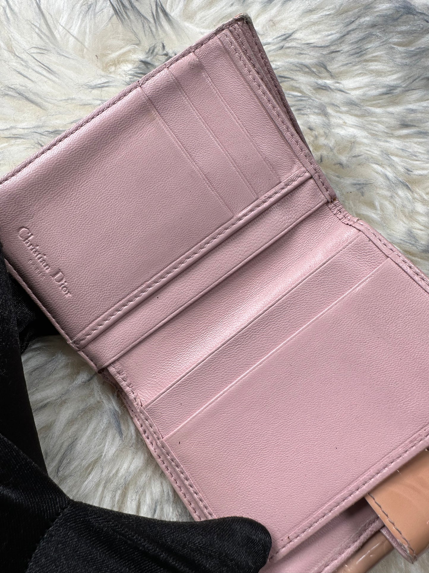 Preowned Christian Dior Compact Wallet