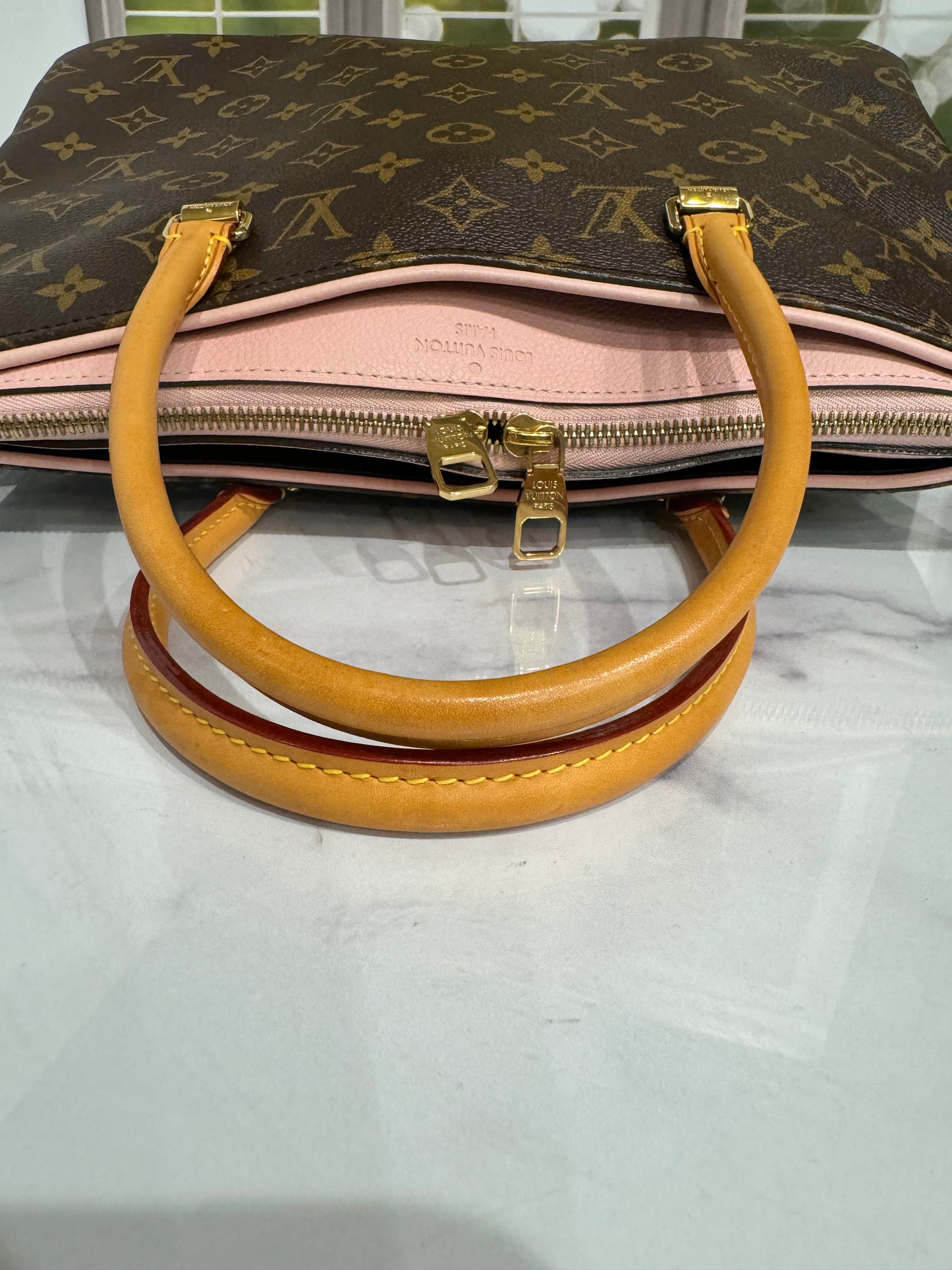 Pre-Owned Louis Vuitton Pallas MM monogram