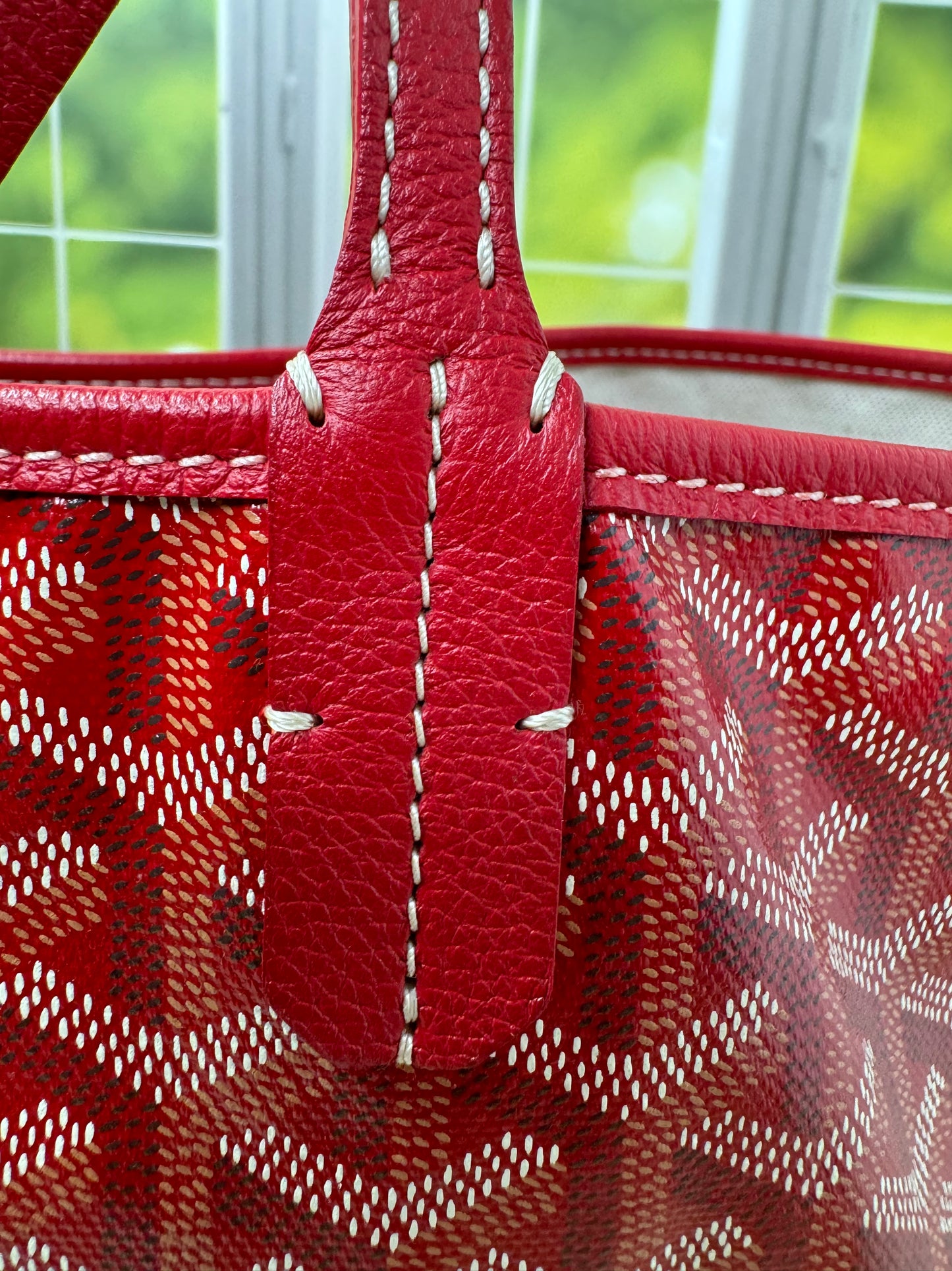 Preowned Goyard St Louis PM size Rouge(Red)