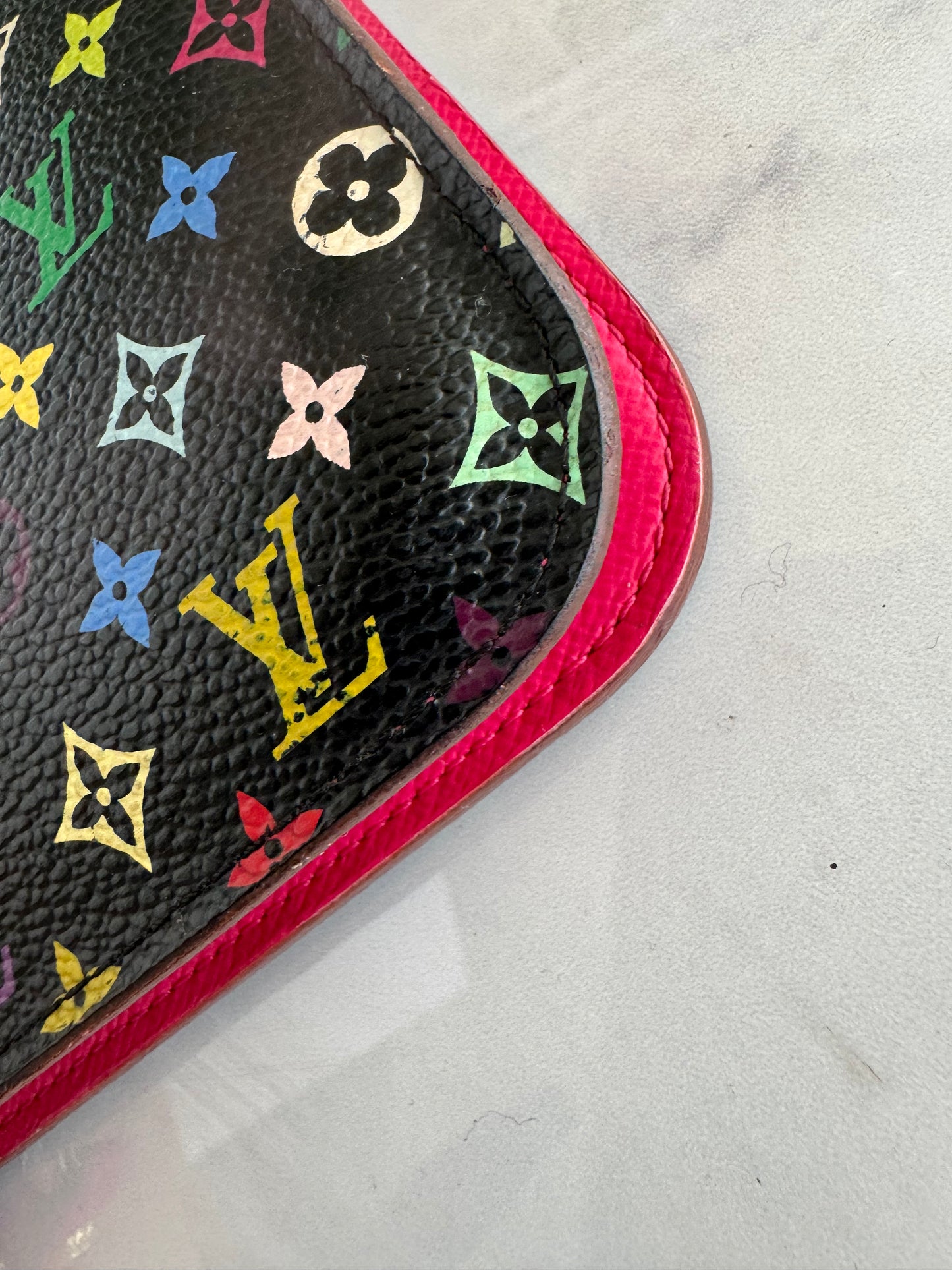 Pre-Owned Louis Vuitton Insolite Multicolor Long wallet