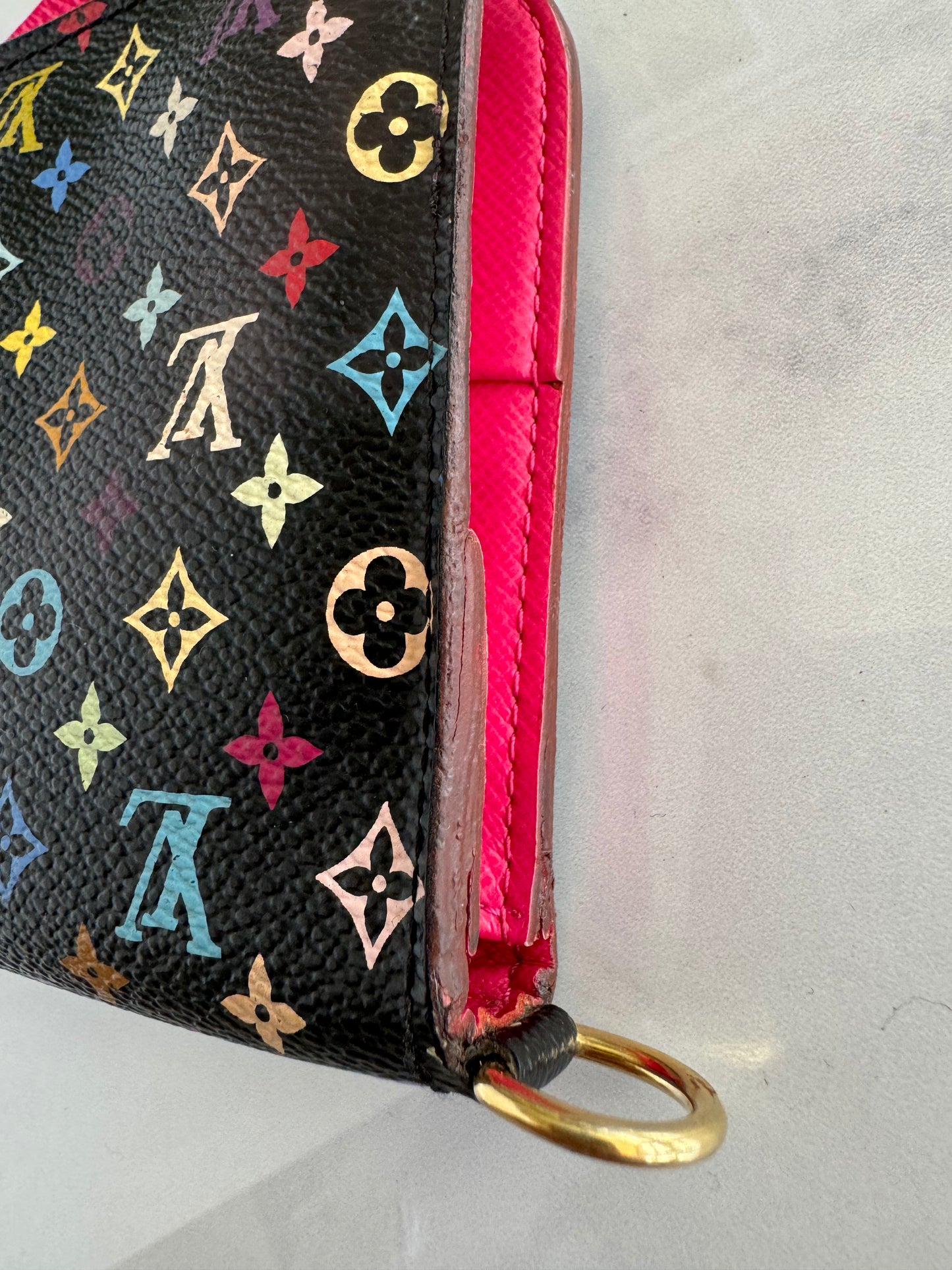 Pre-Owned Louis Vuitton Insolite Multicolor Long wallet