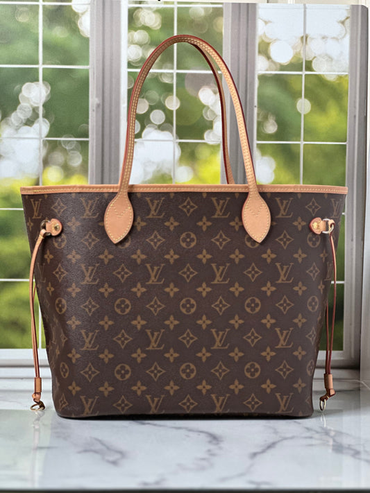 Preowned Louis Vuitton Neverful MM size Monogram