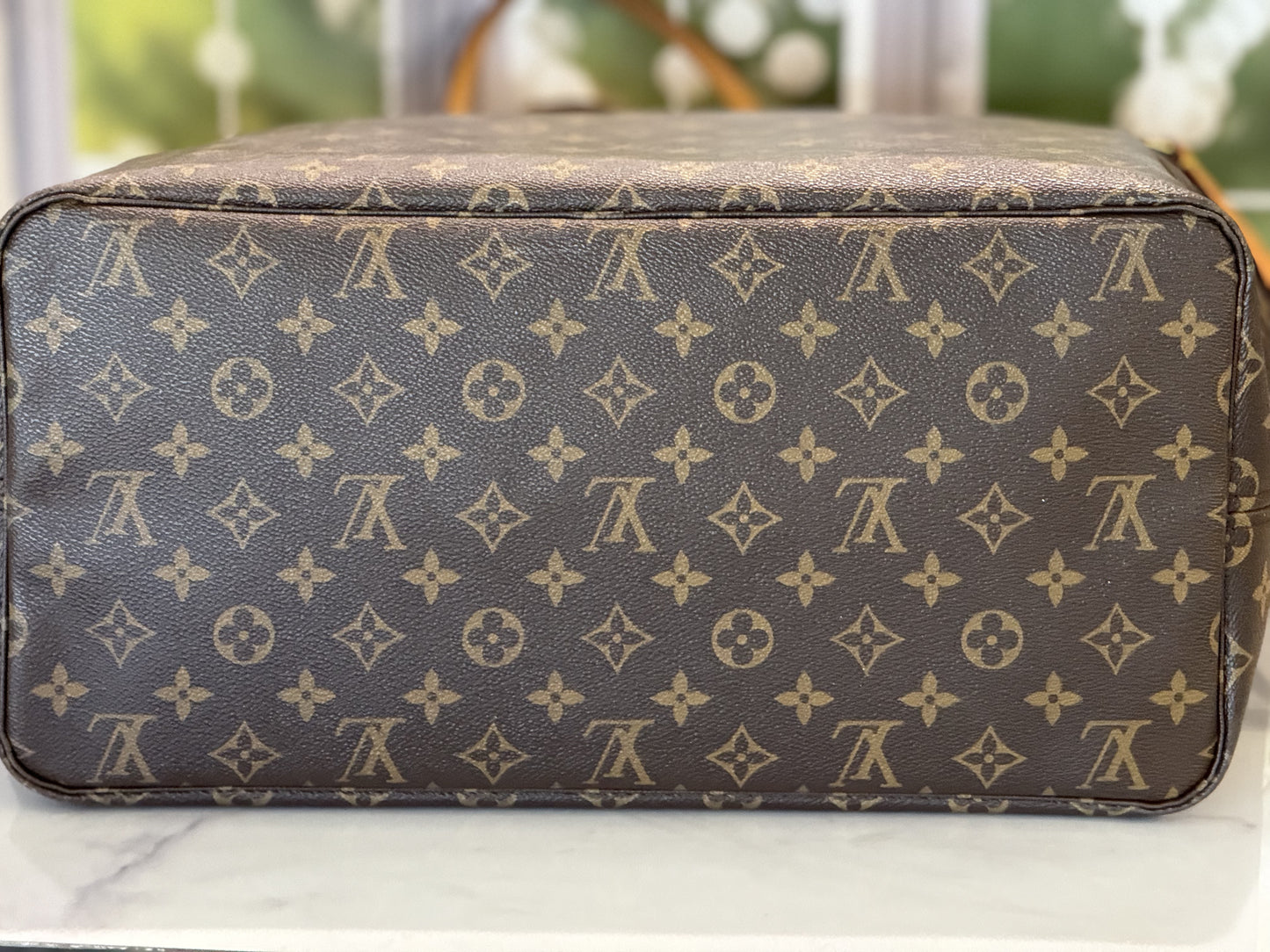 FL1195 Pre-Owned Louis Vuitton Neverful GM size Monogram