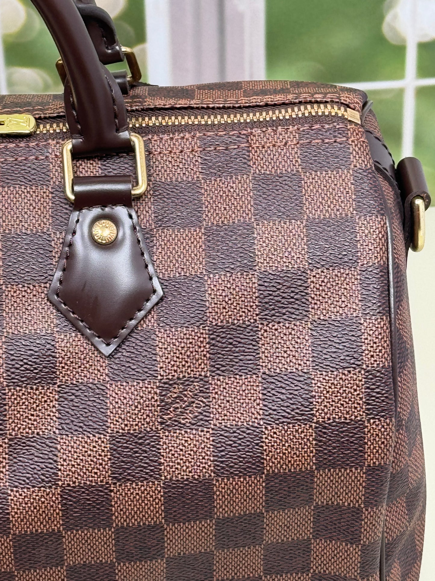 Preowned Louis Vuitton Speedy 30B Damier Ebene