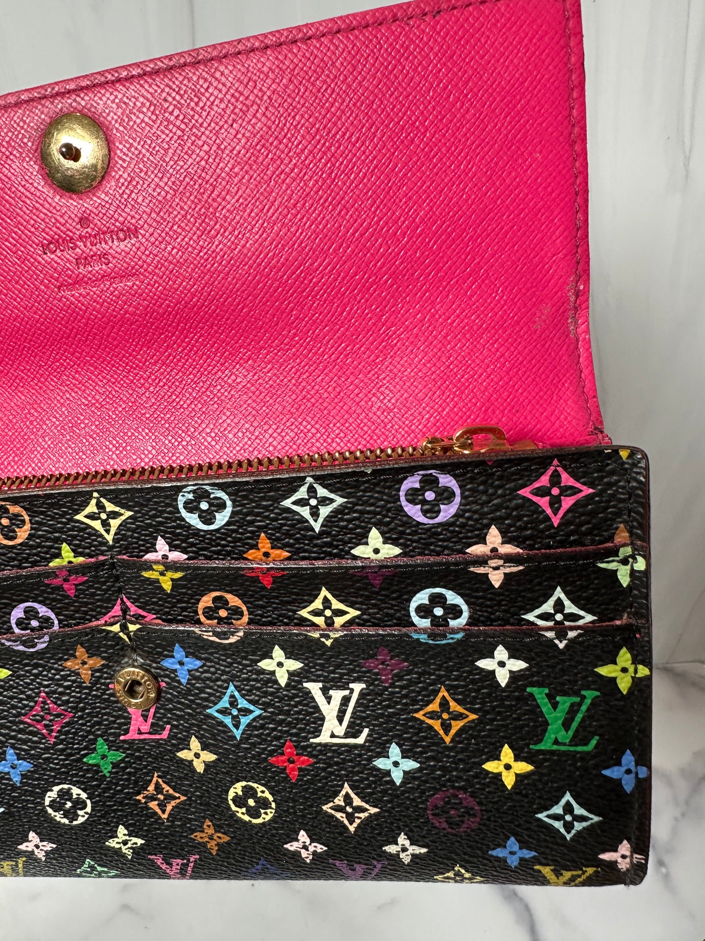 Pre-owned Louis Vuitton Speedy 30 Murakami and Wallet