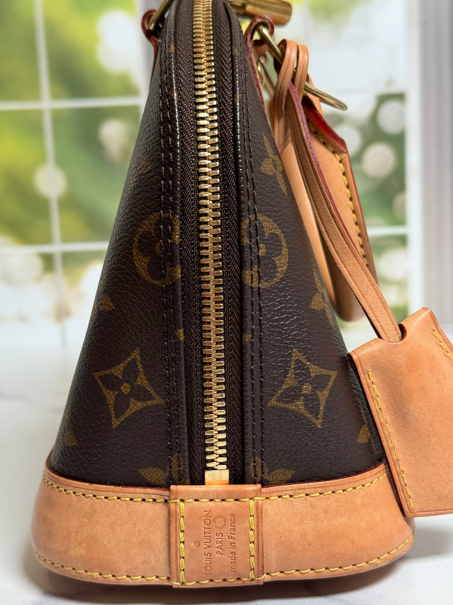 Preowned Louis Vuitton Alma Bb monogram