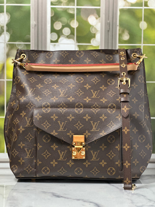 Preowned Louis Vuitton Metis Hobo Monogram