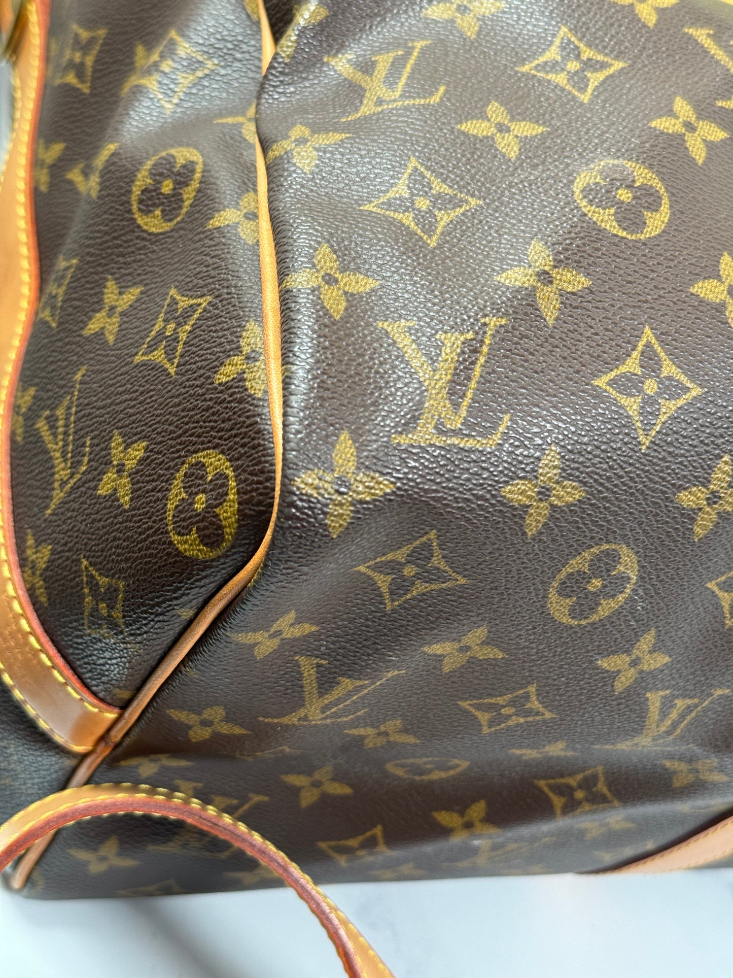 Preowned Louis Vuitton Keepall 45 Bandoliers