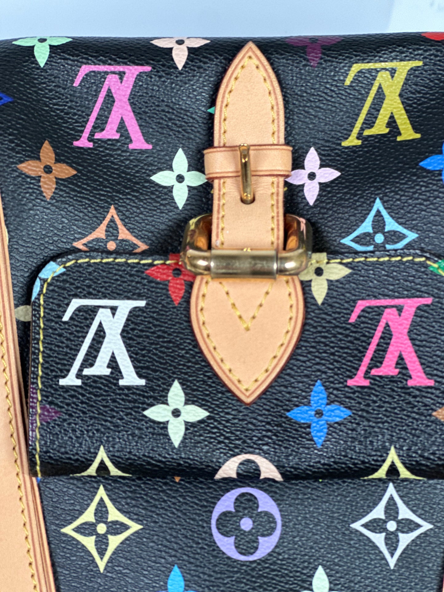 Pre-Owned Louis Vuitton Priscilla Multicolor