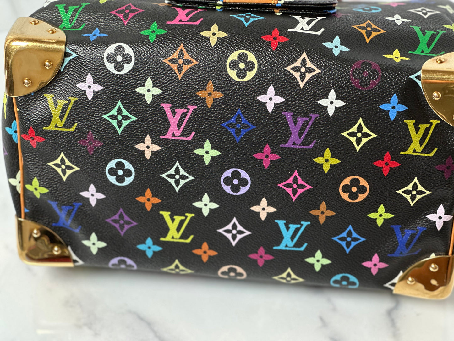 Pre-owned Louis Vuitton Speedy 30 Murakami and Wallet