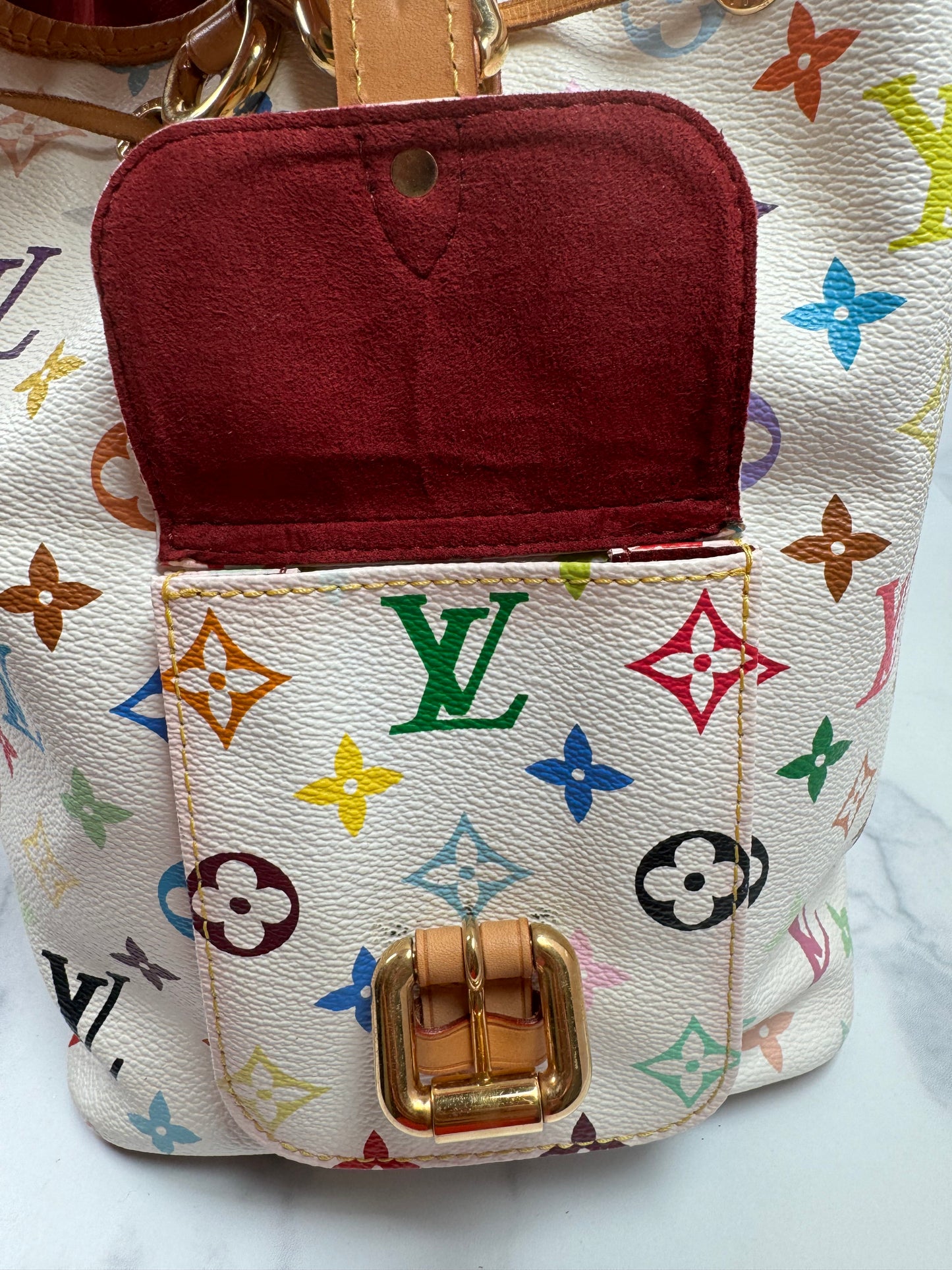 Preowned Louis Vuitton Neonoe Multicolor