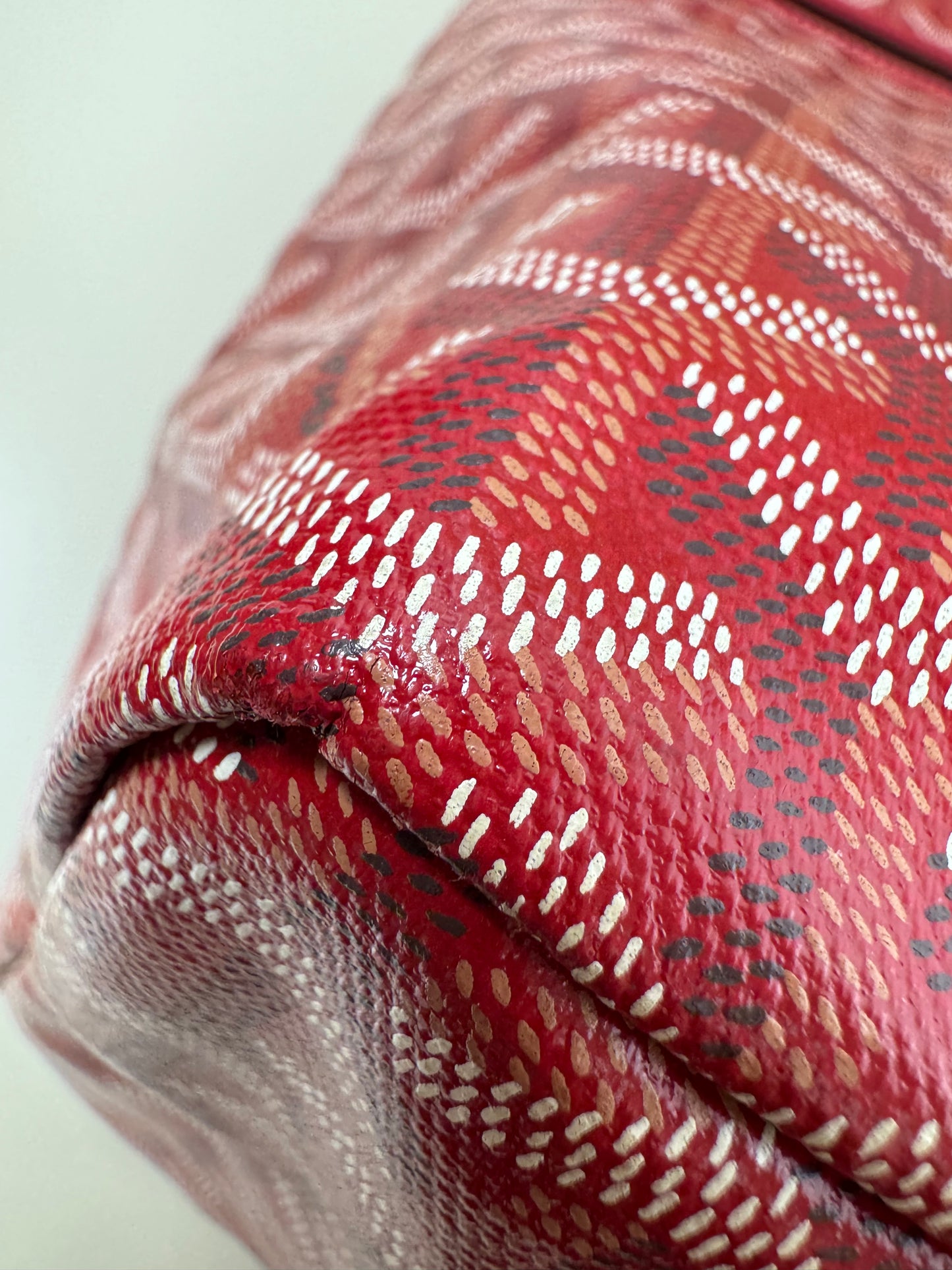 Preowned Goyard St Louis PM size Rouge(Red)