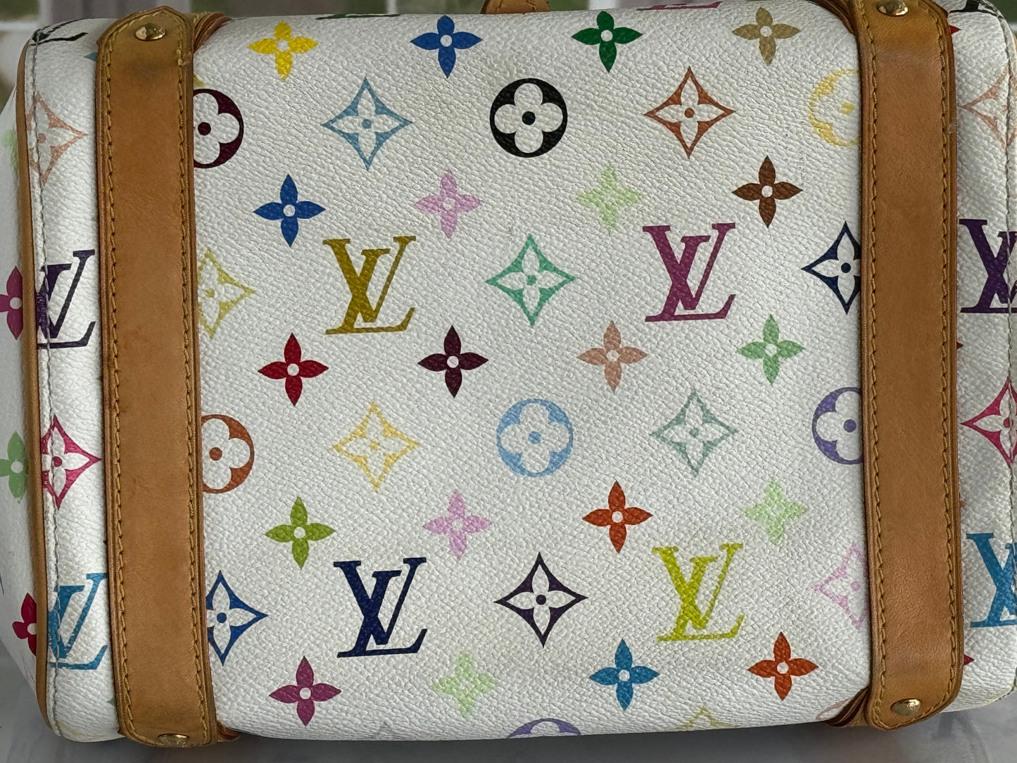 Pre-Owned Louis Vuitton Multicolor Priscilla White SP0086