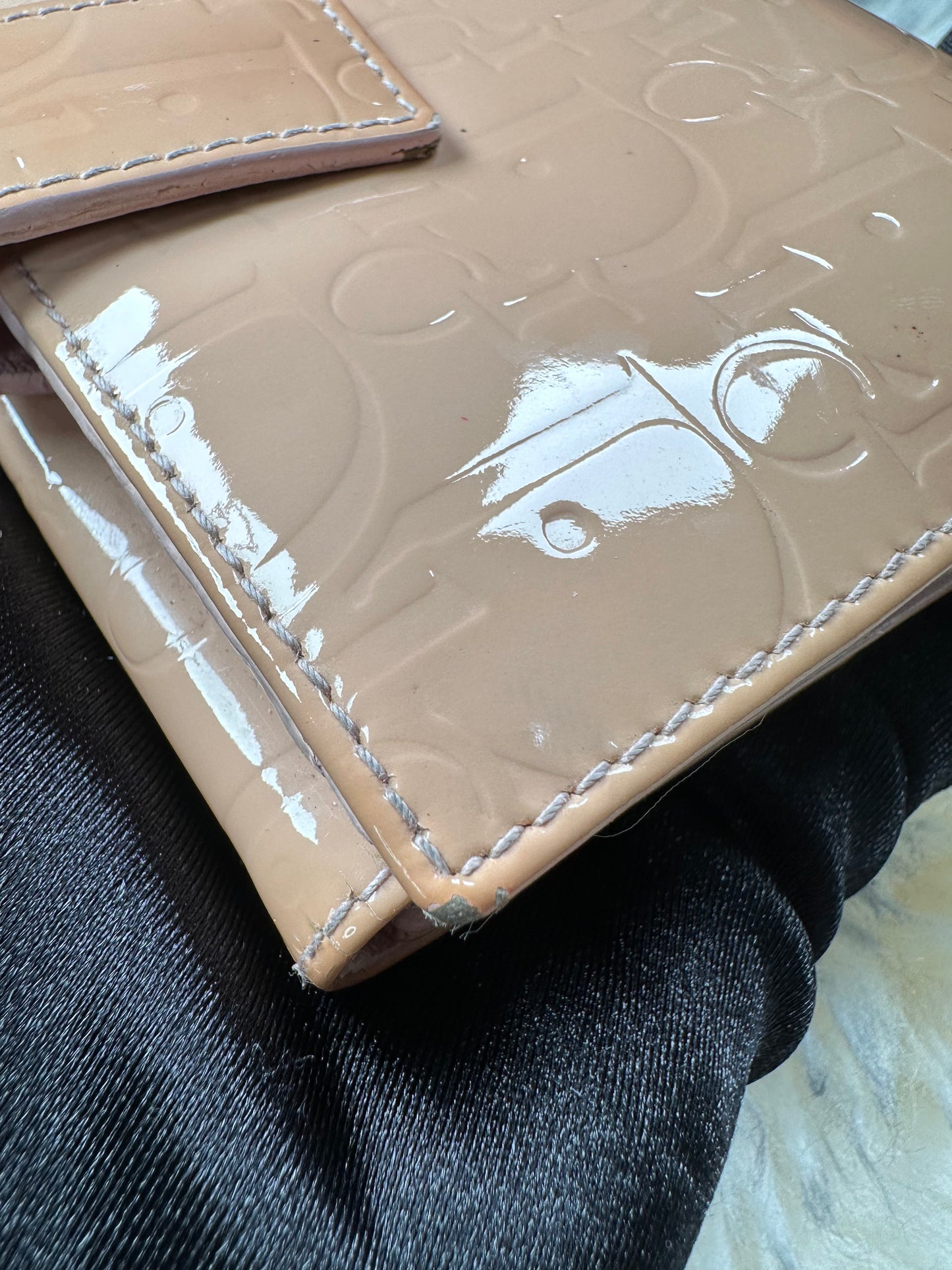 Preowned Christian Dior Compact Wallet