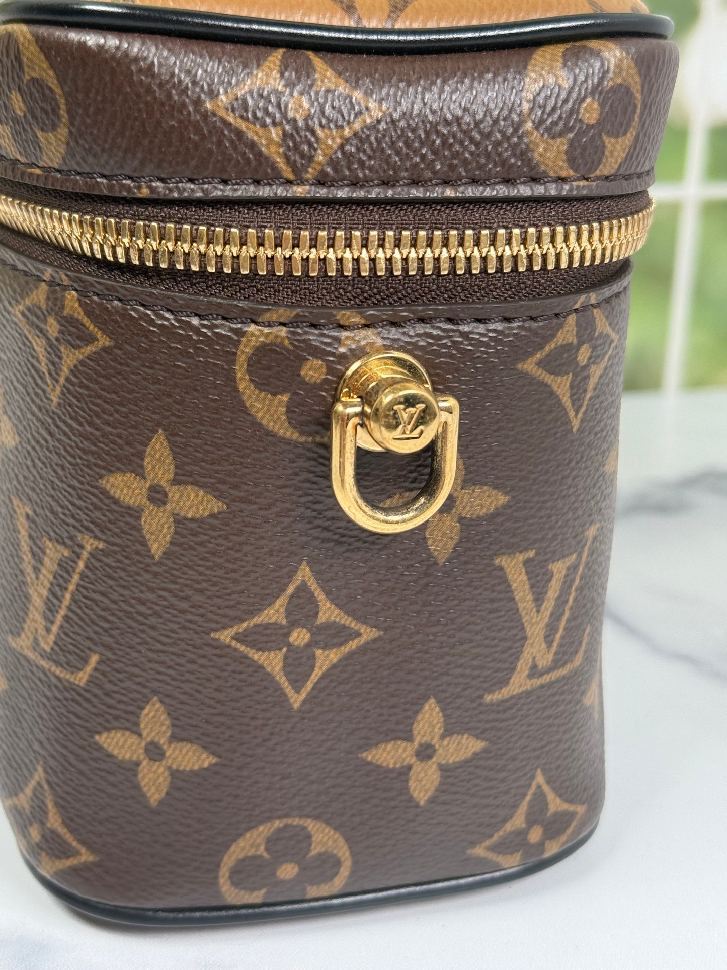 Preowned Louis Vuitton Vanity PM size