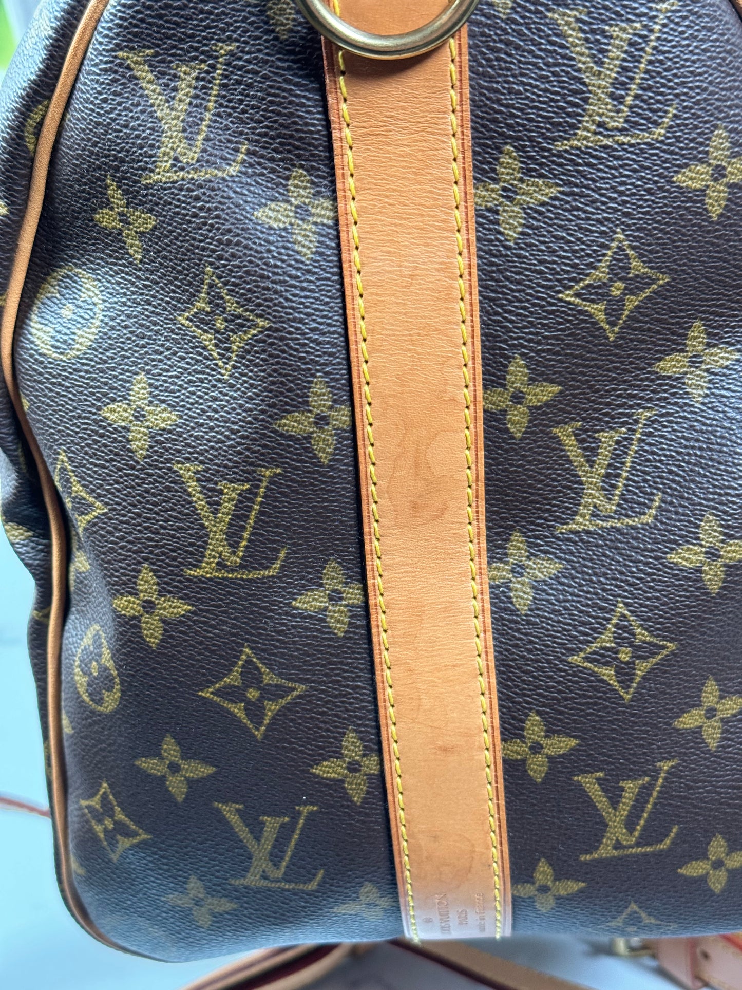 Preowned Louis Vuitton Keepall 45 Bandoliers