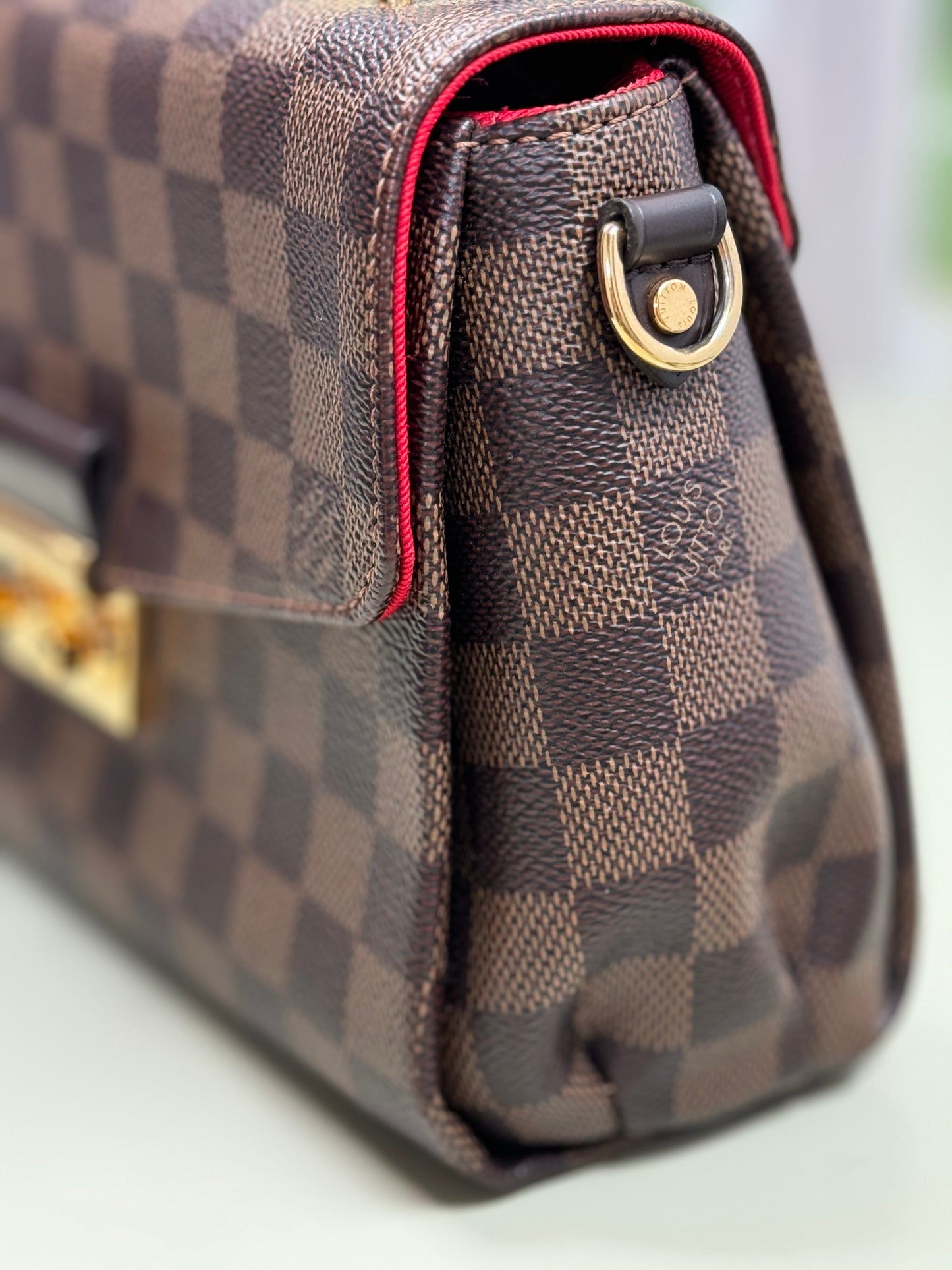 Preowned Louis Vuitton Croisette Damier Ebene