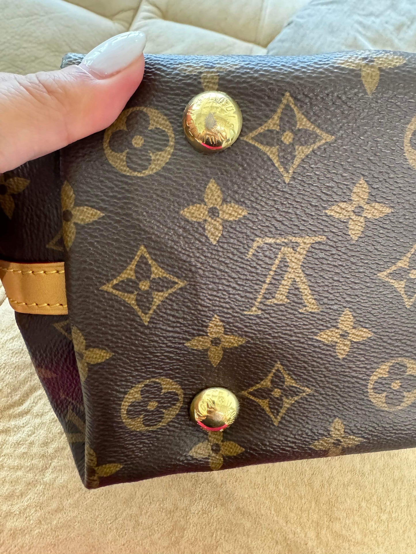 Preowned Louis Vuitton Carry all PM size