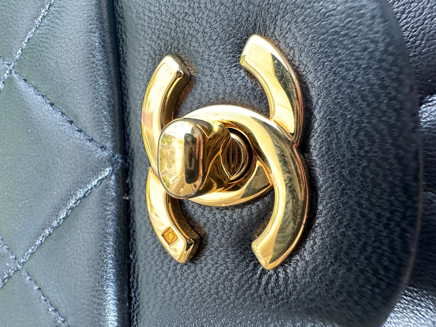 Preowned Chanel Classic Double Flap Lambskin GHW